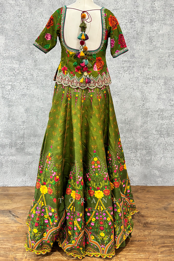 SALE - Dil Saaz Lara Skirt &amp; Blouse