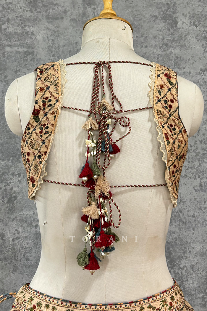 SALE - Badami Nagma Amithi Lehenga Set