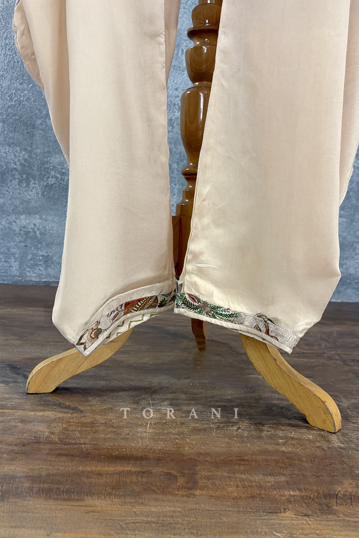 SALE - Airawata Ecru Ashfaq Salwar