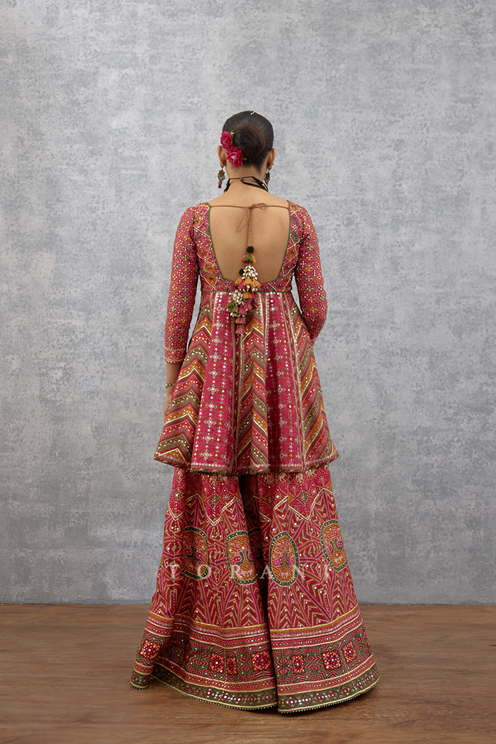 Rangila Miskeen Sharara Set