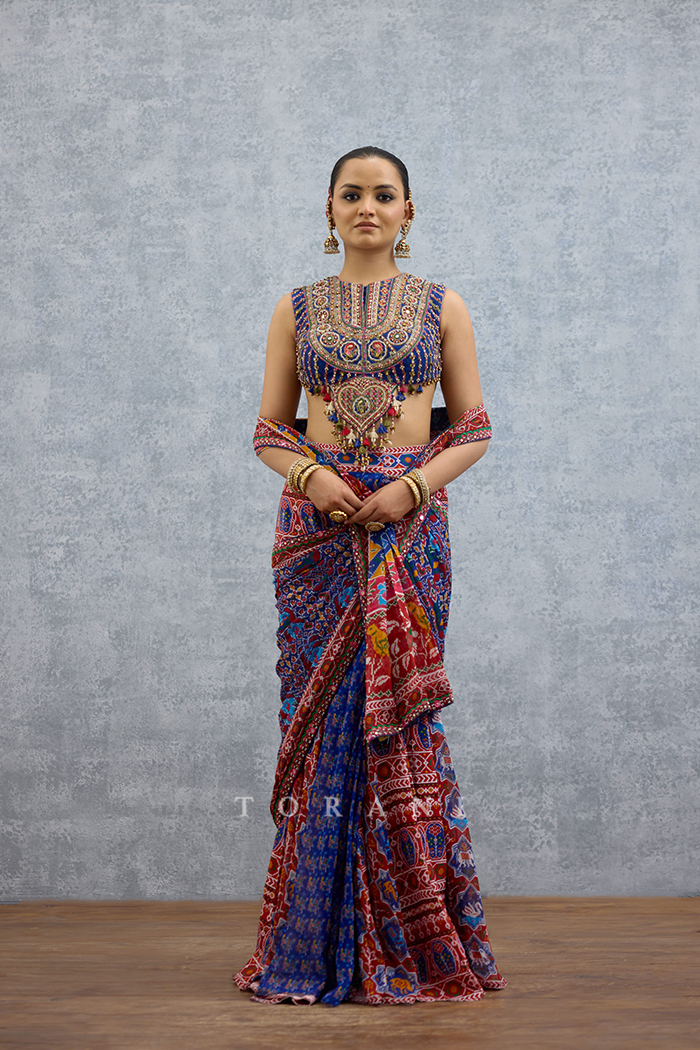 Niladri Rangili Eshna Saree