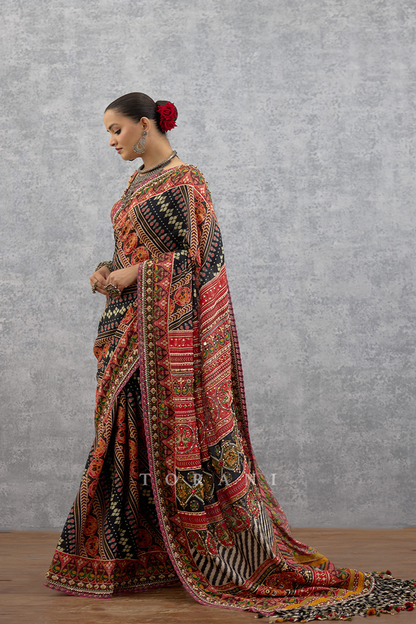 Raktika Janami Saree