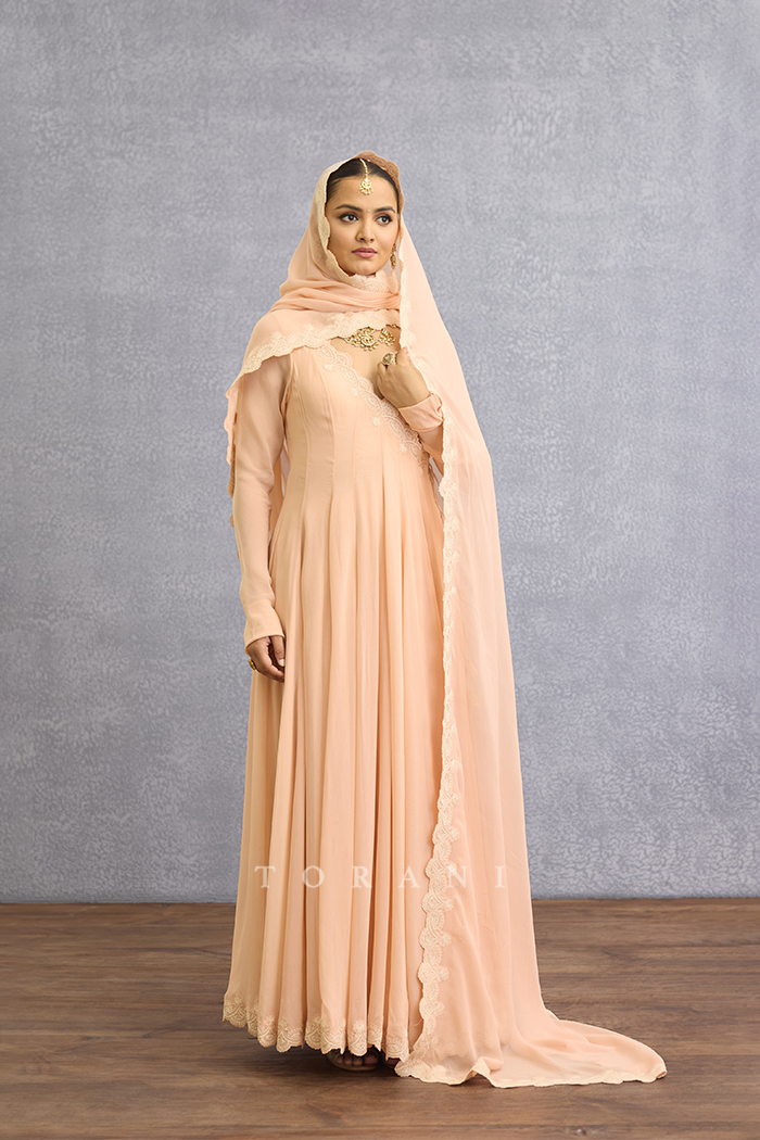 Gul-Mohar Prisha Anarkali Set