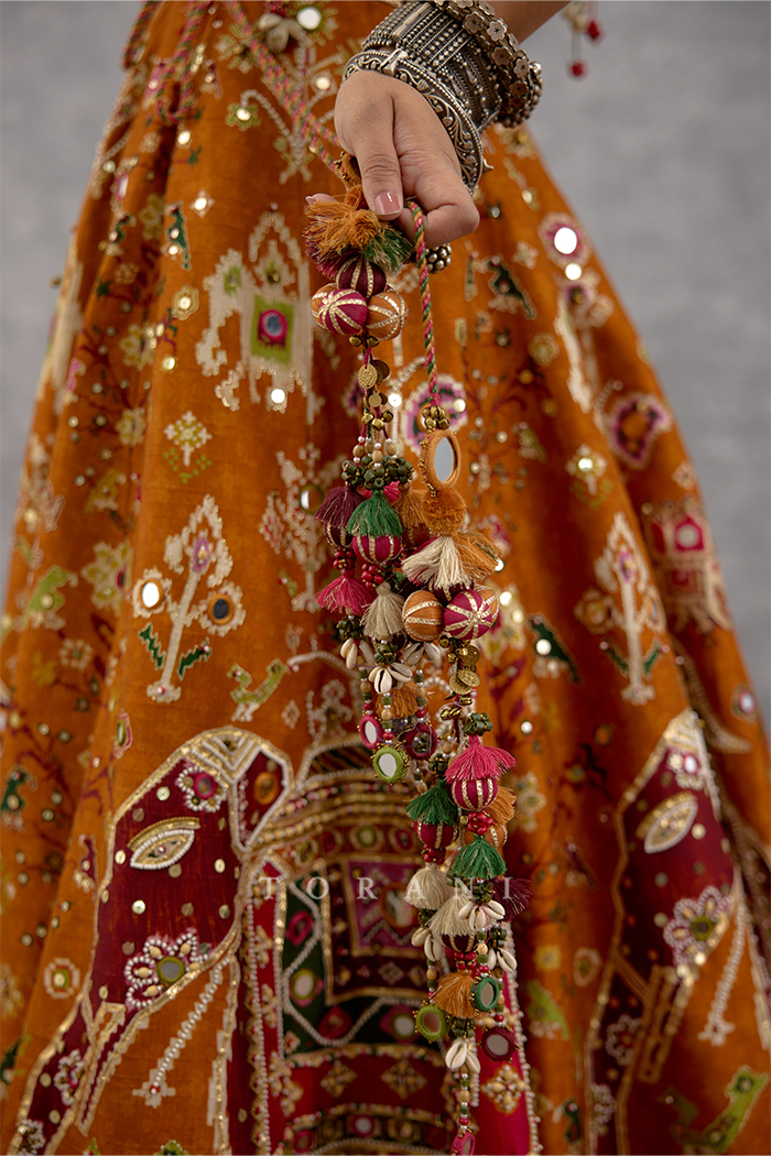 Kanak Jalalo Lehenga Set