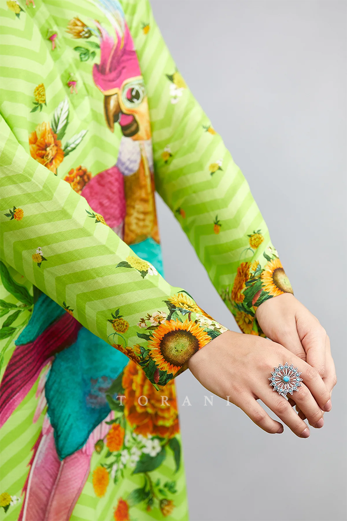 Angoori Hiraman Tota Kurta