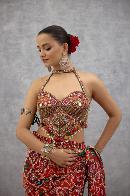 Raktangi Surkhi Blouse