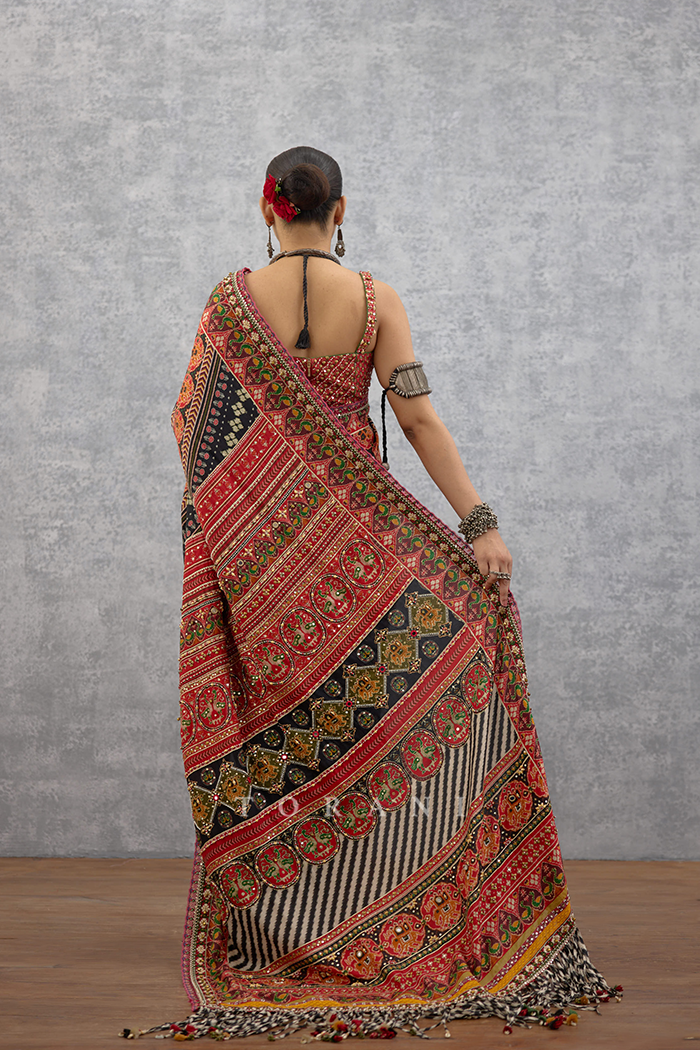 Raktika Janami Saree