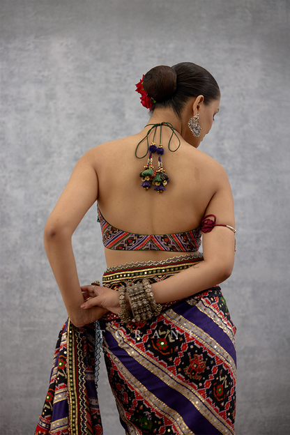 Mura Raktangi Sanjh Saree
