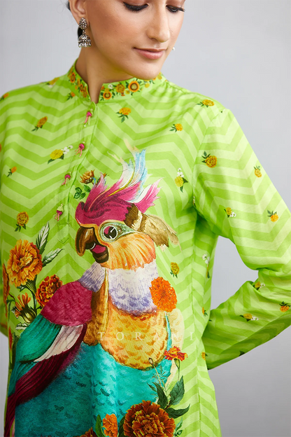 Angoori Hiraman Tota Kurta