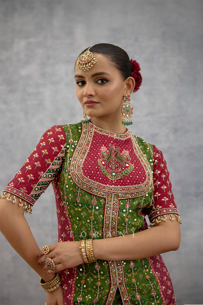 Harit Sojan Sharara Set