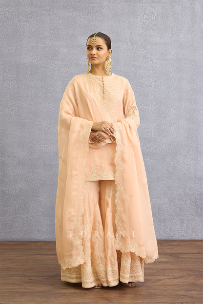 Gul-Mohar Dyuti Sharara Set