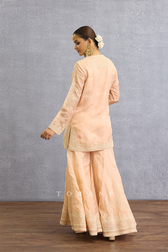 Gul-Mohar Dyuti Sharara Set