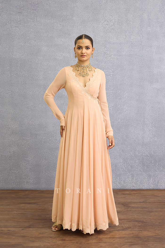 Gul-Mohar Prisha Anarkali Set