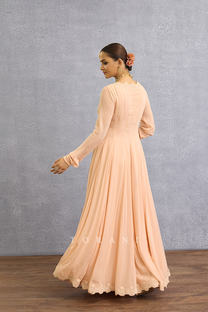 Gul-Mohar Prisha Anarkali Set