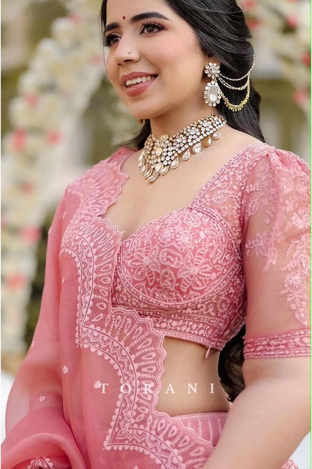 Shivangani Anand in our Gulaab Advaita Hansini Lehenga Set