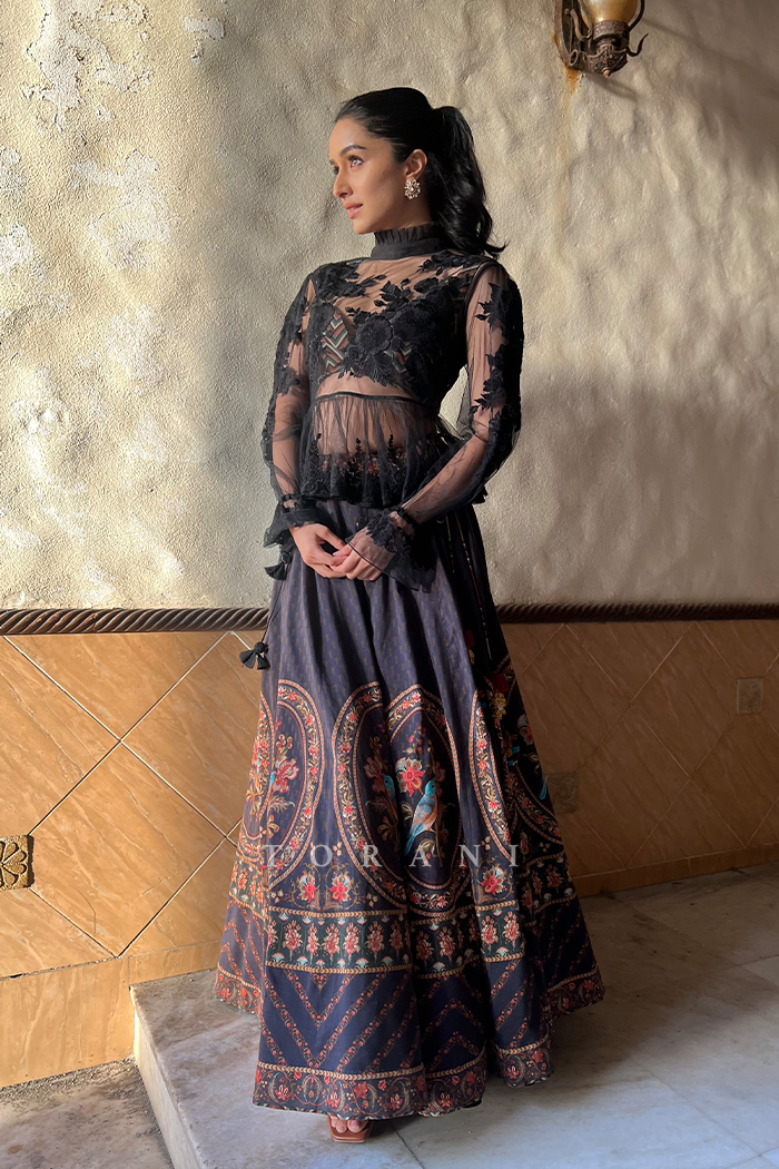 Shraddha Kapoor In Our Gulghast Poulami Lehenga Set