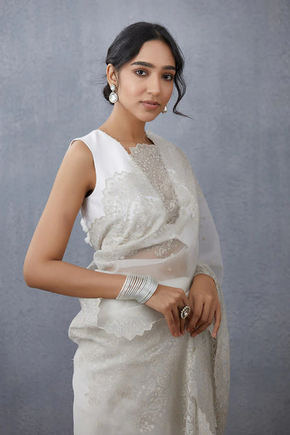 Deepika Padukone in our Swetah Farrin Saree Set