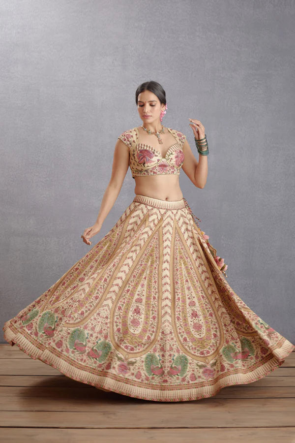 Mansi Mehta in our Kasturi Oorjita Lehenga Set