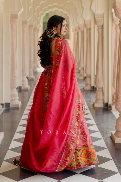 Megha Attray in our Dil Ruba Aria Javeri Lehenga Set