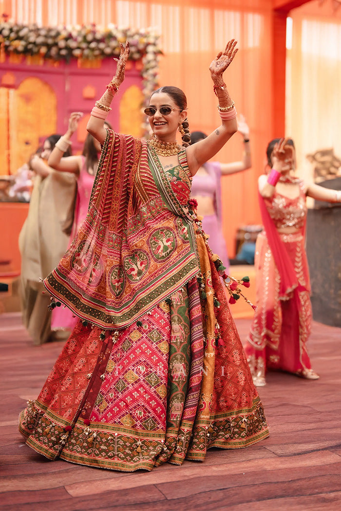Shivani Kapoor in our Rangili Meenakshi Lehenga Set