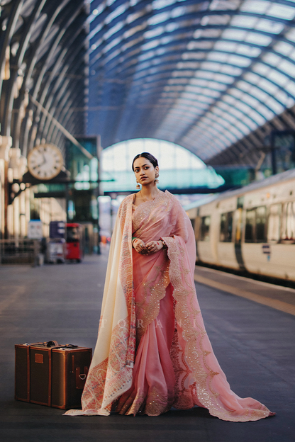 Gul-Mohar Idika Saree