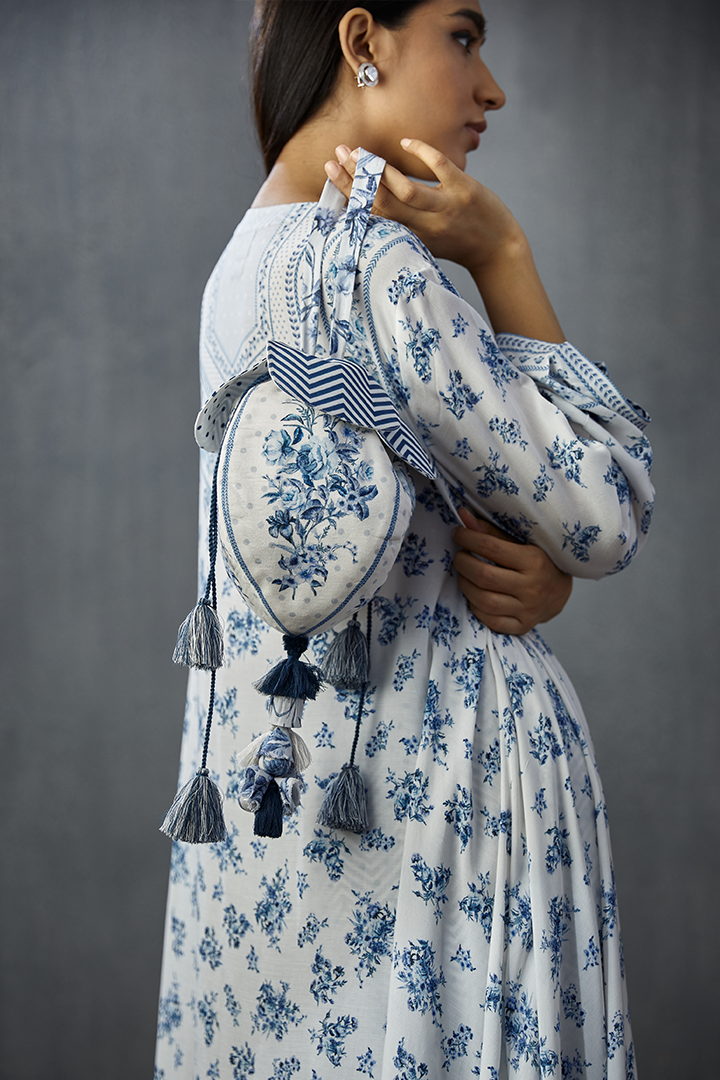 Neeli Booti Iqra Co-ord Set