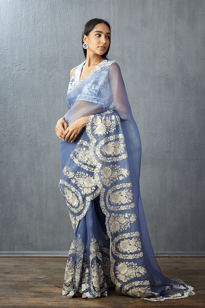 Neeli Kali Oshma Saree