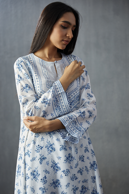 Neeli Booti Iqra Co-ord Set