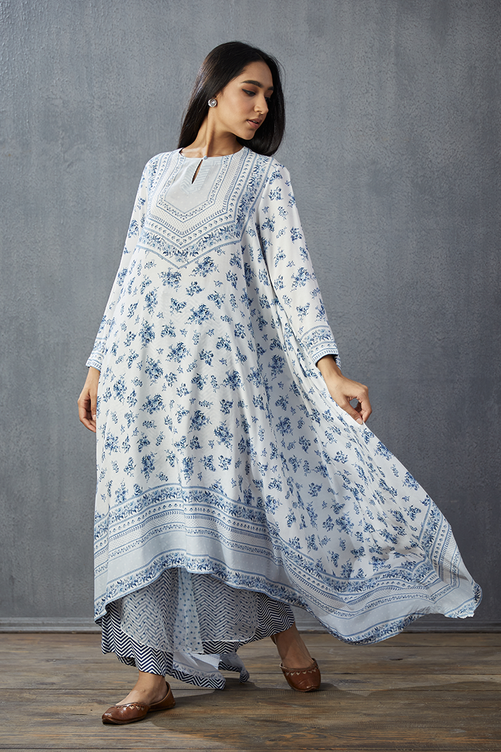 Neeli Booti Iqra Co-ord Set