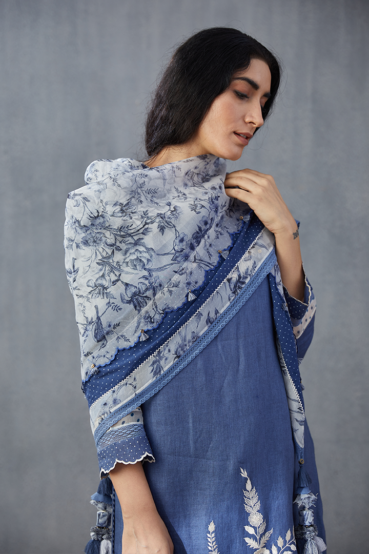 Neeli Gauraiya Akashi Scarf