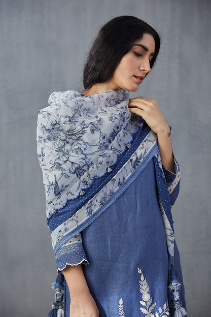 Neeli Gauraiya Akashi Scarf