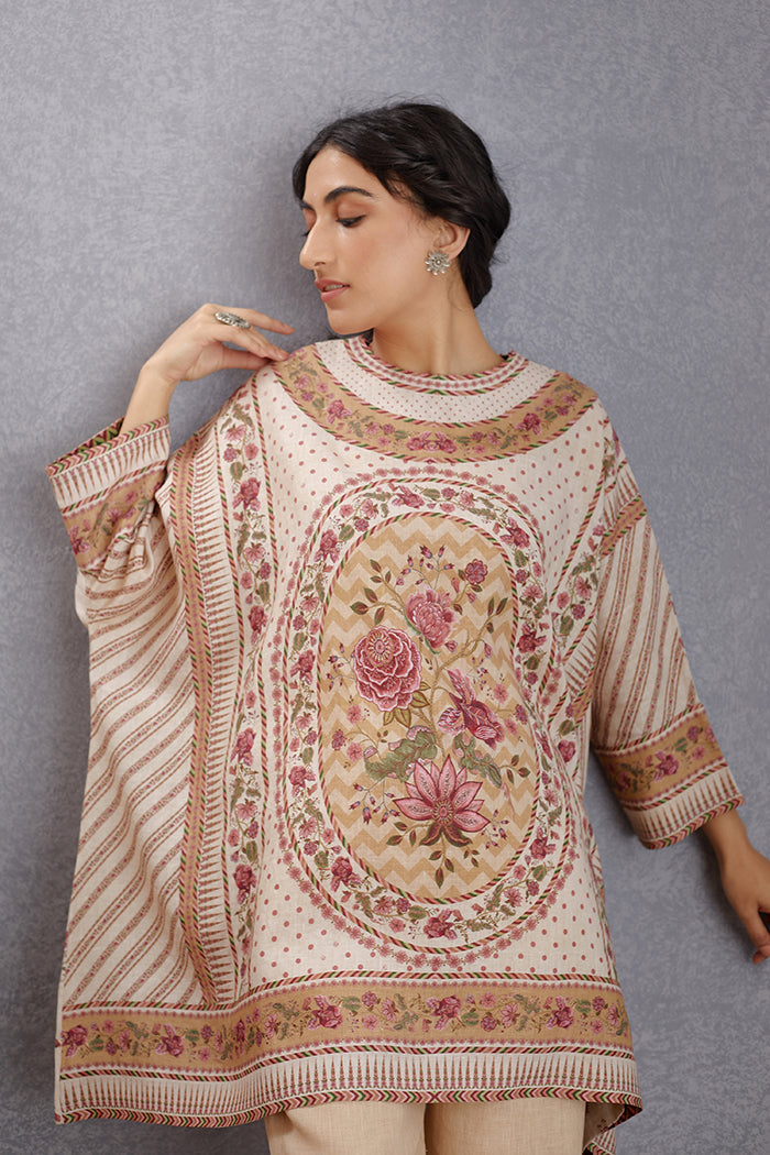 Kasturi Zooni Kaftan Set