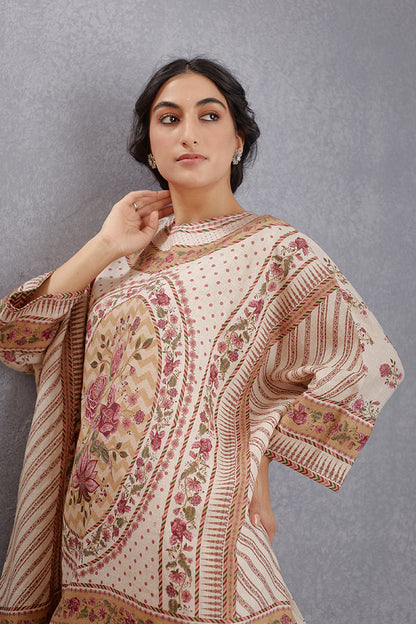 Kasturi Zooni Kaftan Set