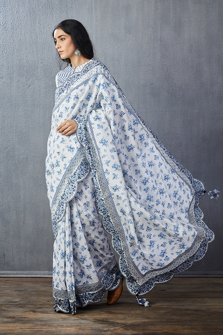 Neeli Booti Rasika Saree