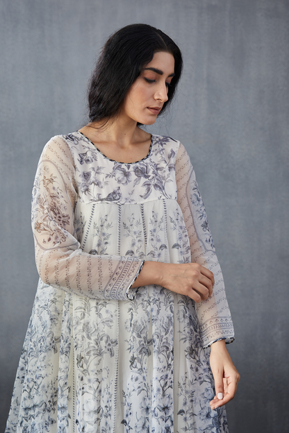 Neeli Gauraiya Swati Kurta Set