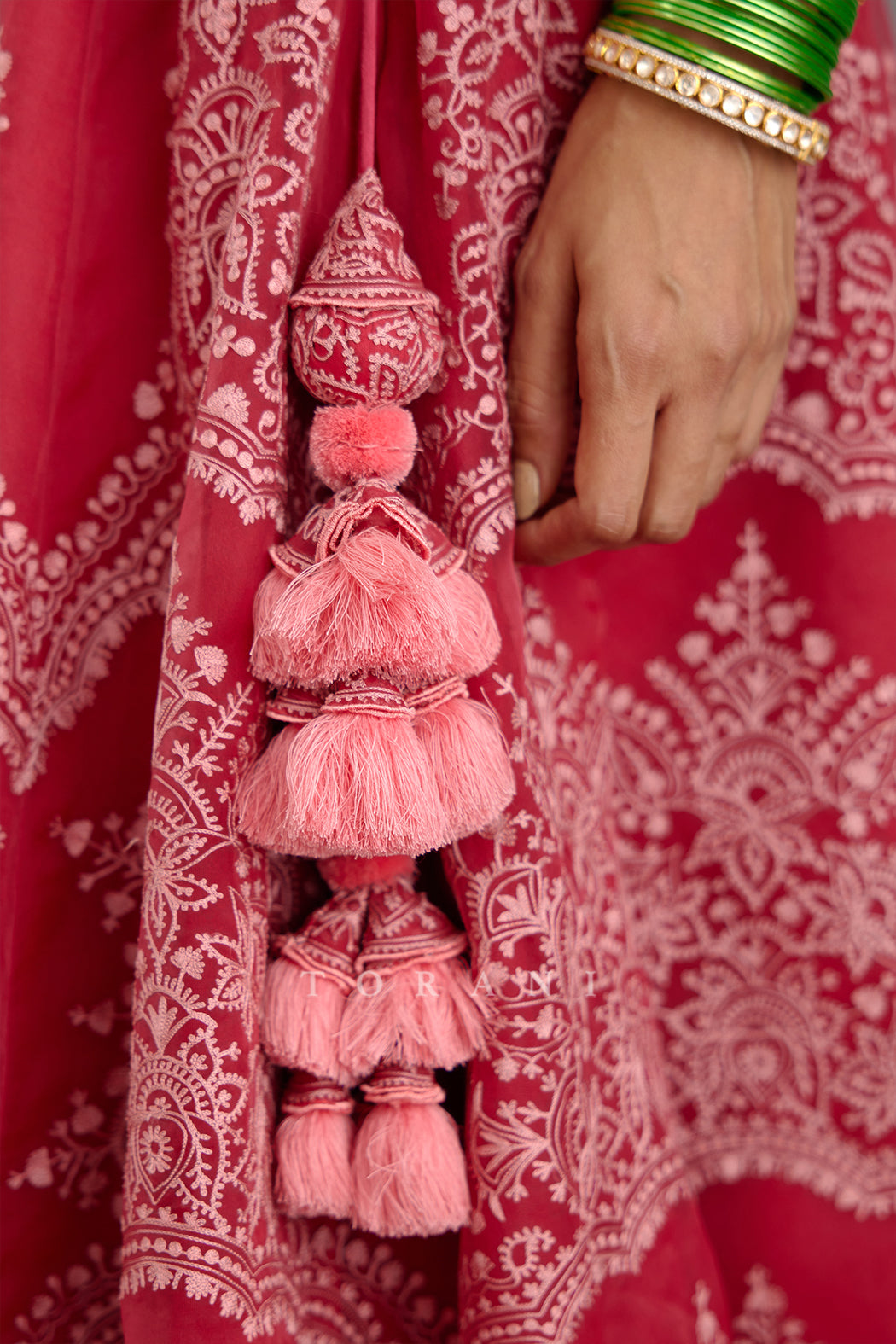 Rang Raas Meher Passa Lehenga Set