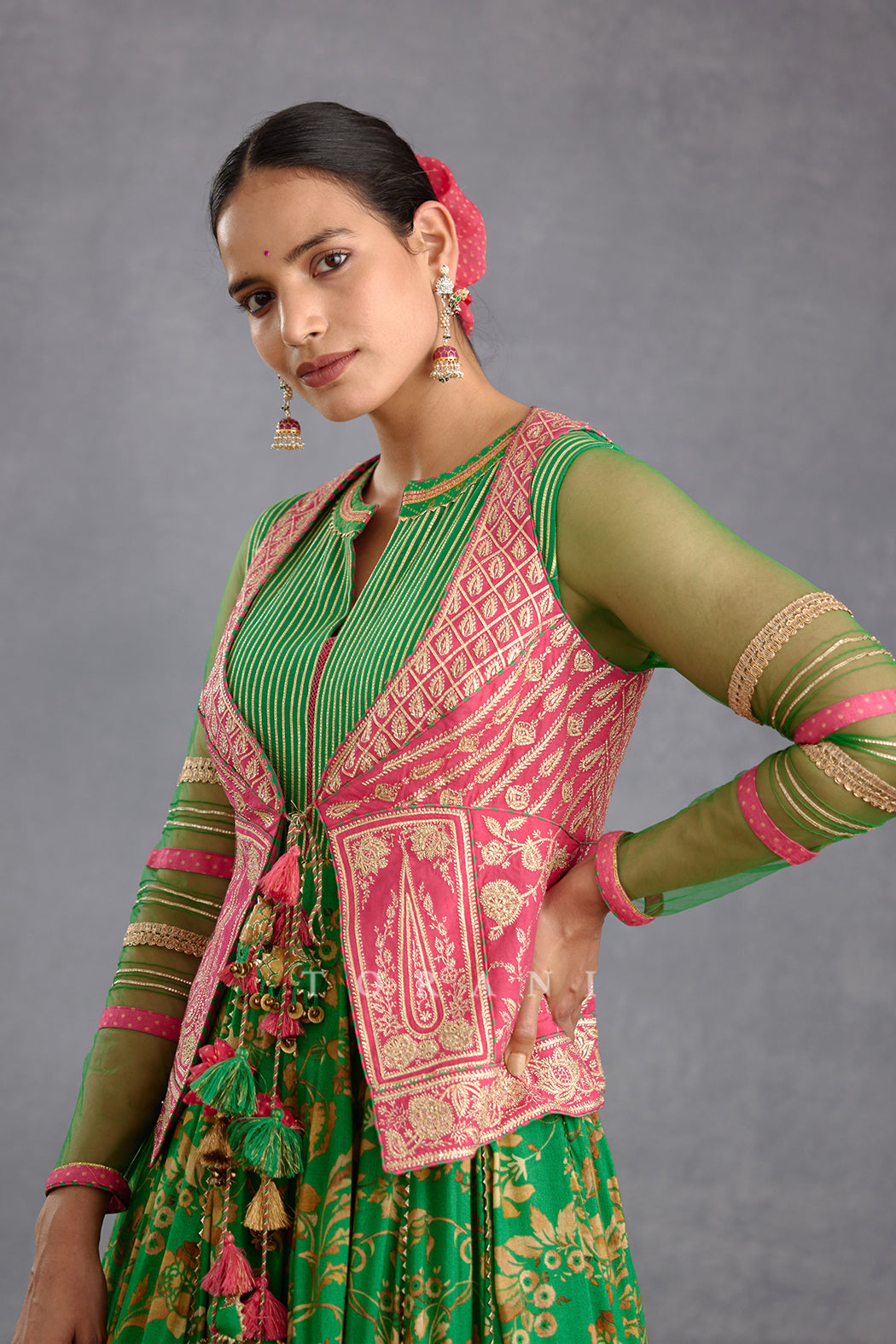 Rang Raas Shirin Jacket