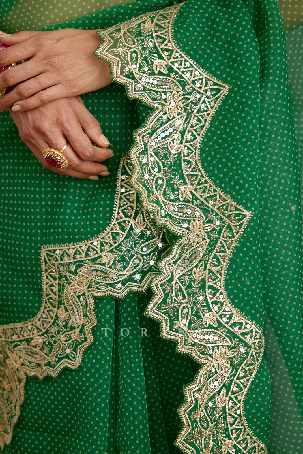 Rang Naaz Huma Saree