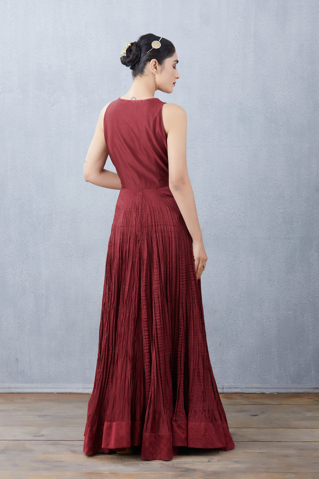 Mahogany Dhuni Dress