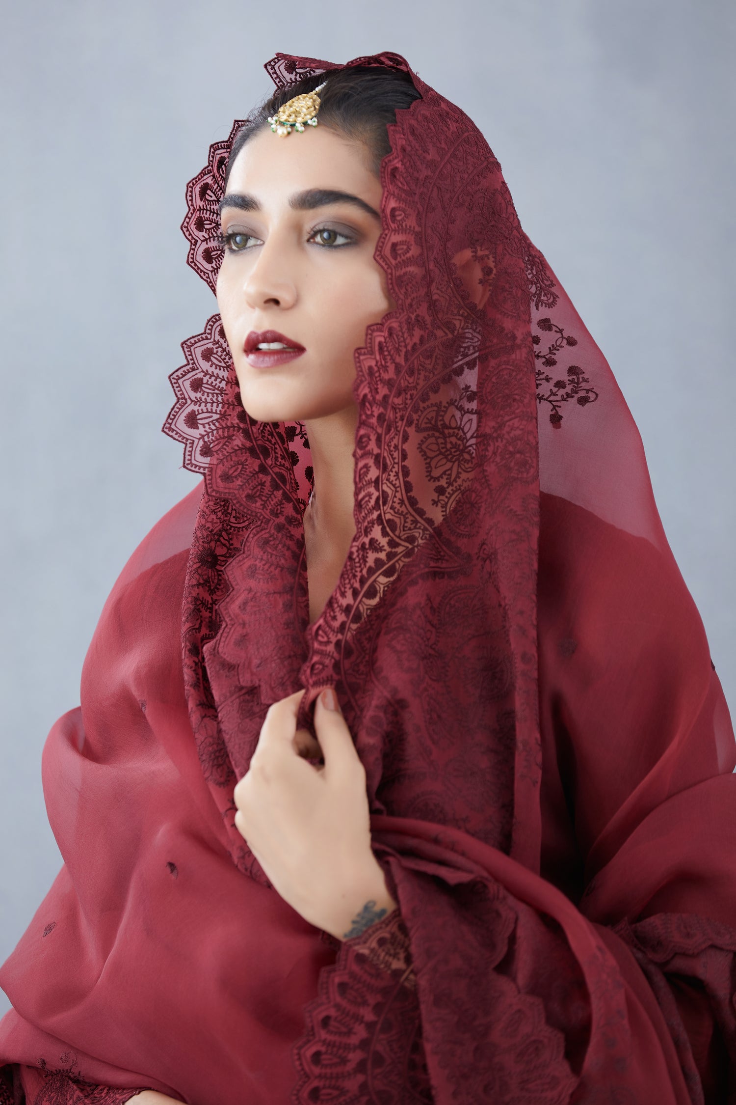 Mahagony Sloka Kurta Set