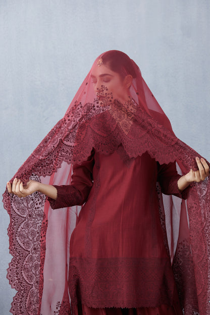 Mahagony Sloka Kurta Set