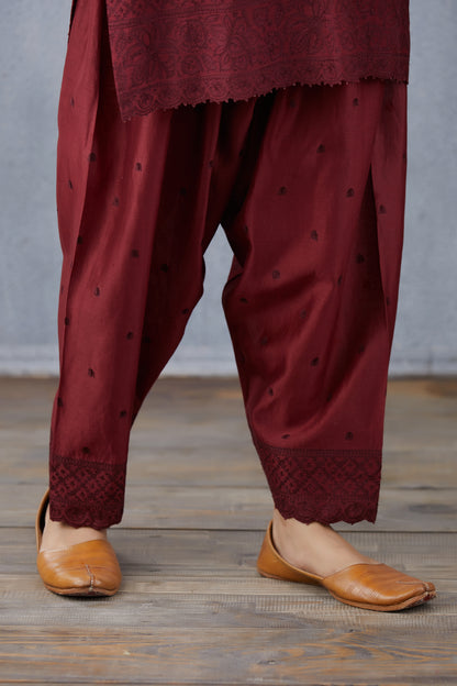Mahagony Sloka Kurta Set