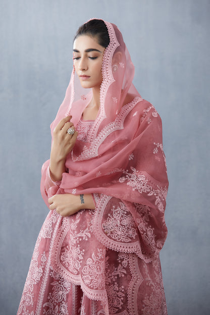 Gulbaag Kalidaar Paavni Kurta Set