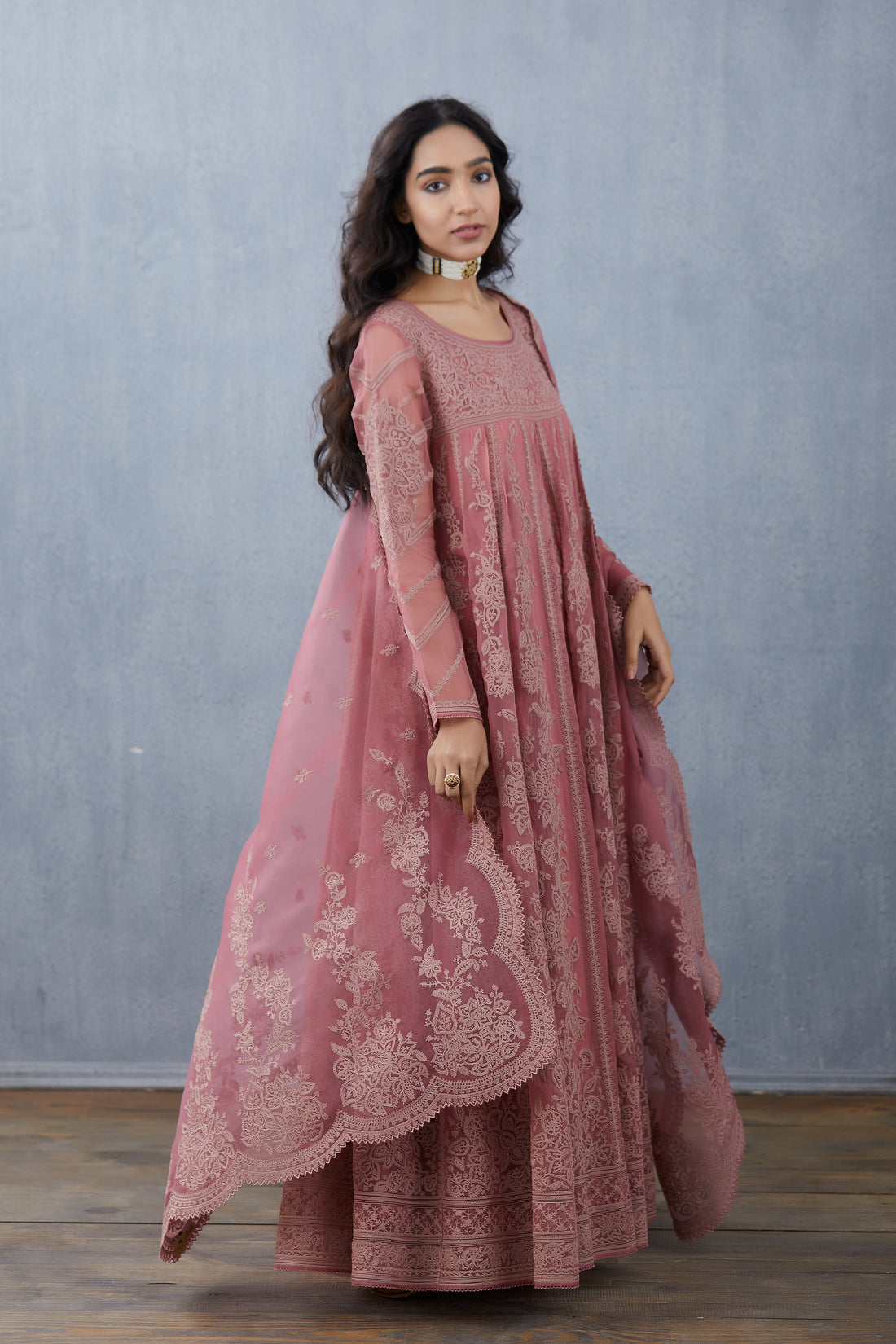 Gulbarg Sutlej Anarkali Set