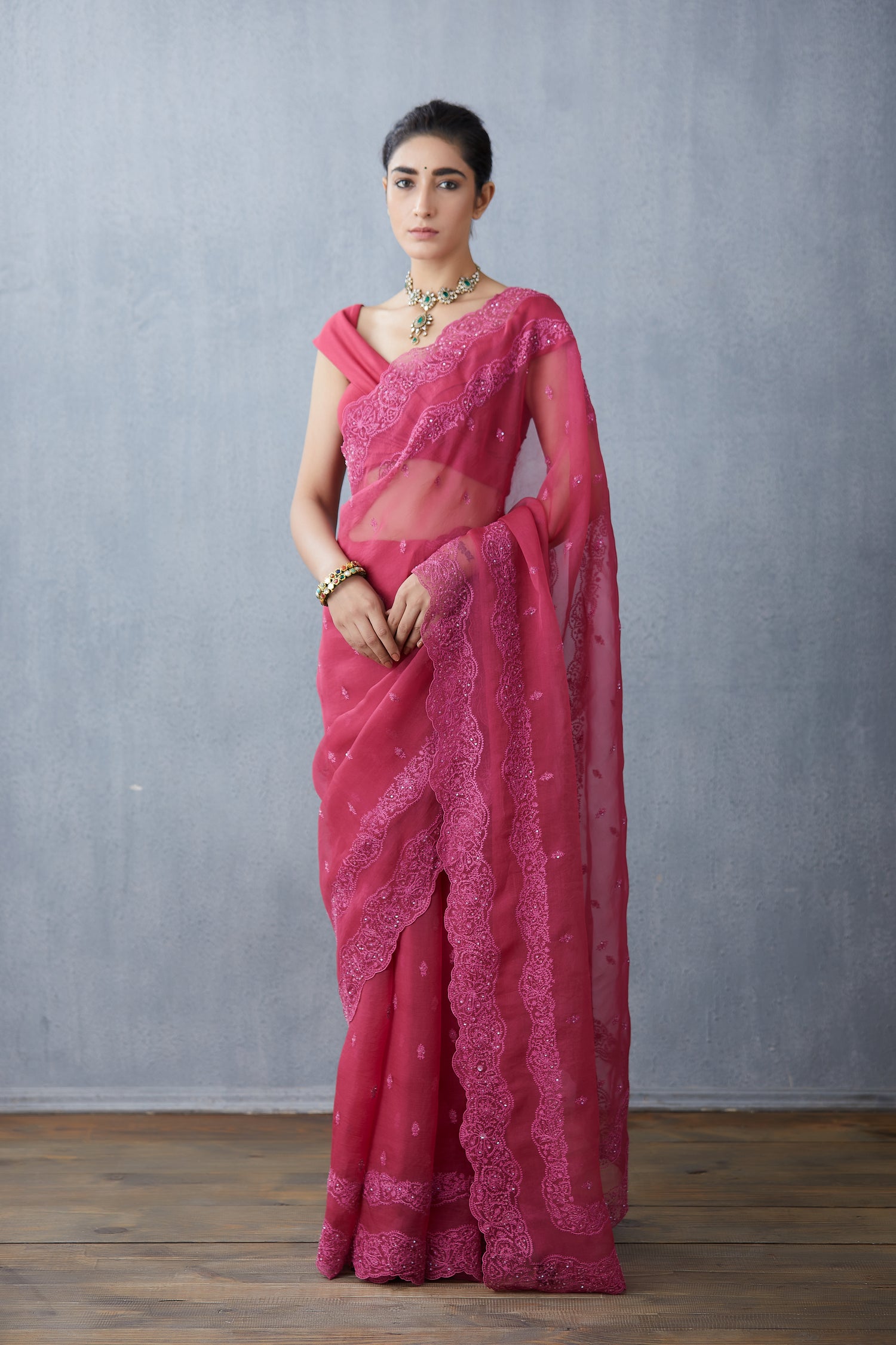 Gulkand Anahita Saree