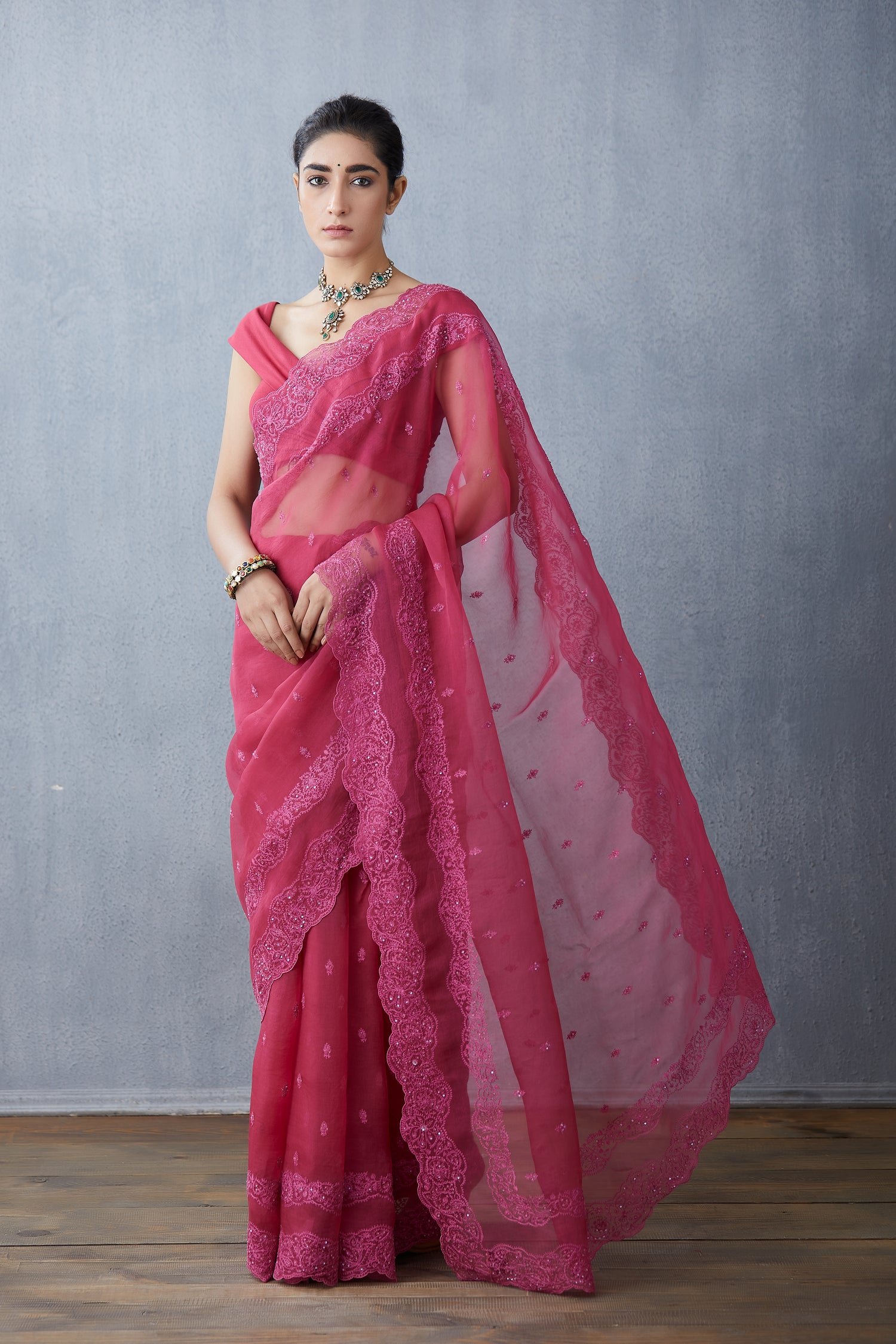 Gulkand Anahita Saree