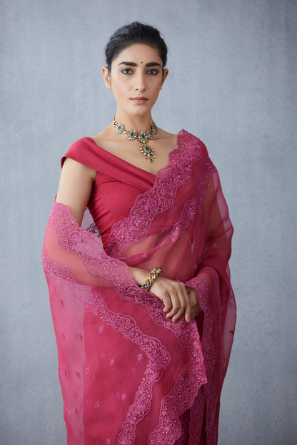 Gulkand Anahita Saree