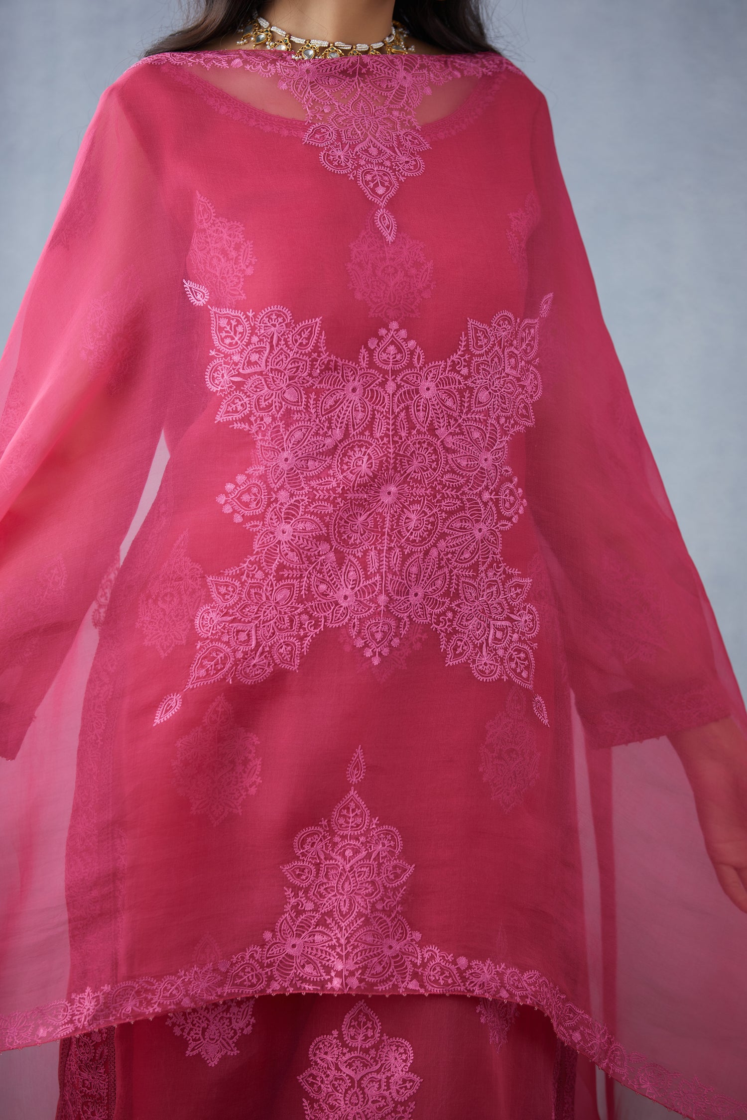 Gulkand Aadrita Kurta Set