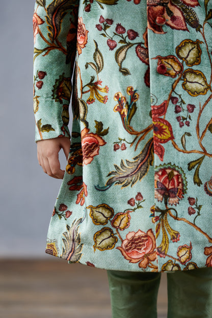 Champa Kshitij Jacket Set