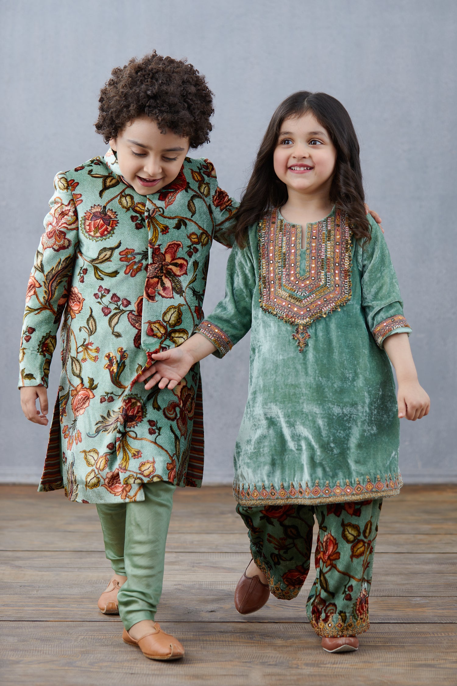 Champa Kshitij Jacket Set